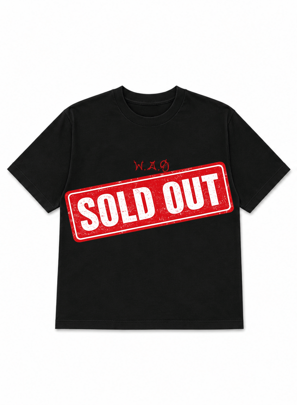 TFW WAG BLACK T-SHIRT
