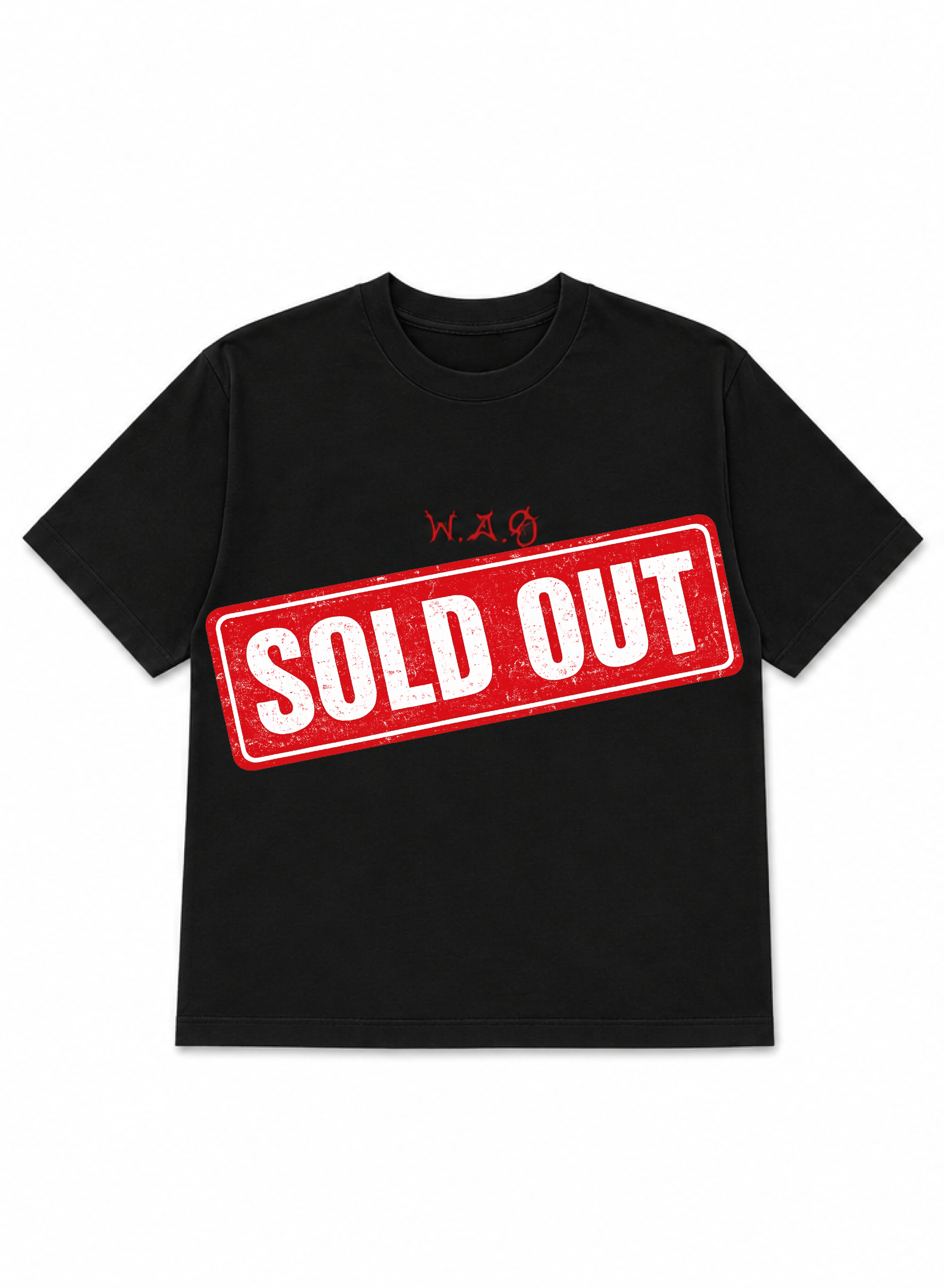 TFW WAG BLACK T-SHIRT